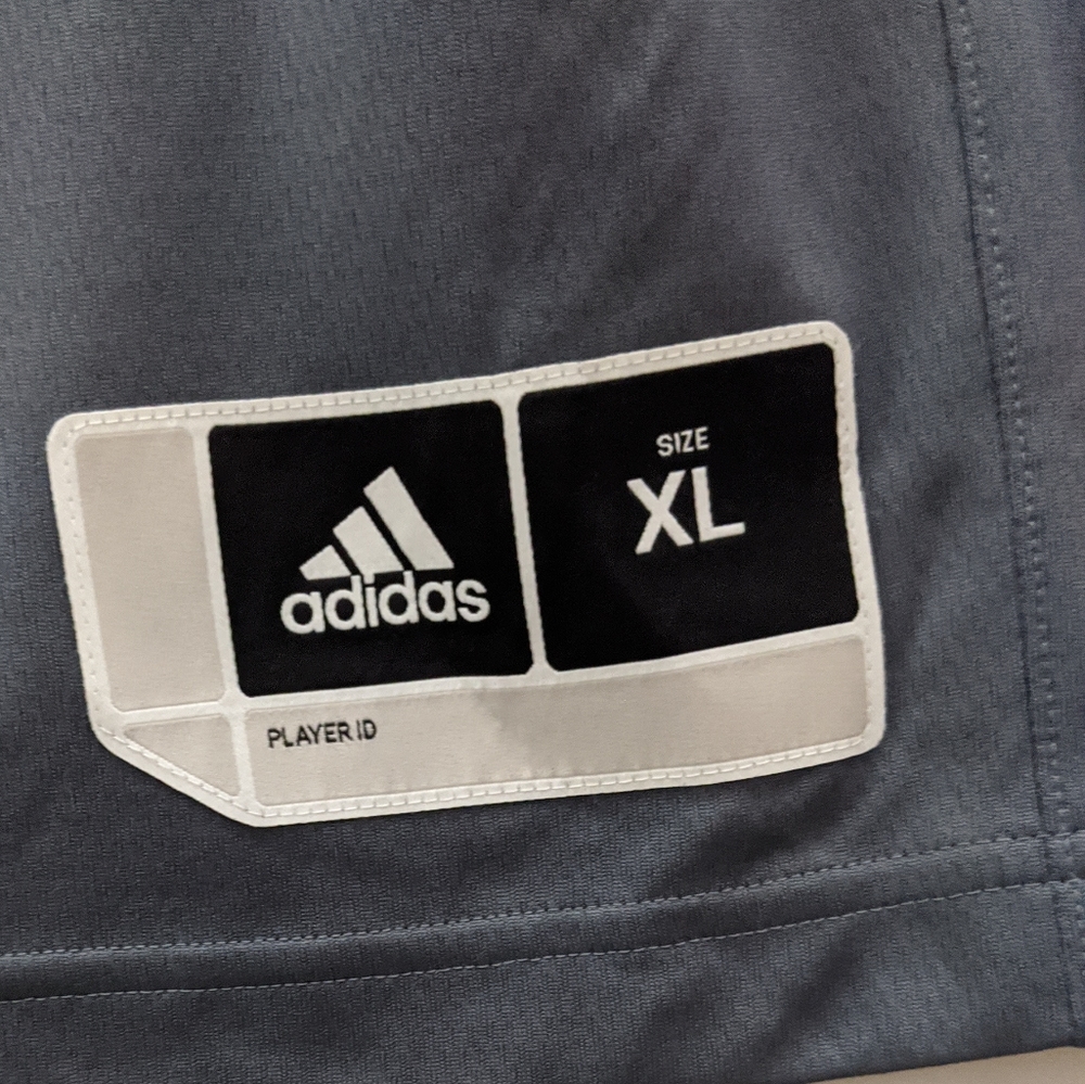 Adidas men's athletic basketball shirt jersey - Picture 3 of 6